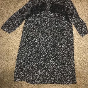 Anne Taylor dress with lace detail